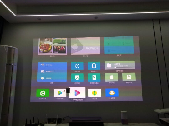 峰米全色激光电视T1投影仪怎么样上手一周说讲感受