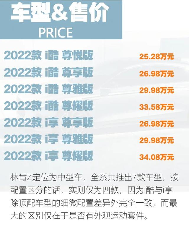 林肯z2022款报价及图片？林肯z售价25.28-34.08万元