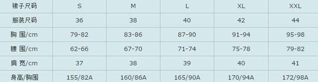 衣服尺码对照表参考手册？衣服尺码对照表介绍