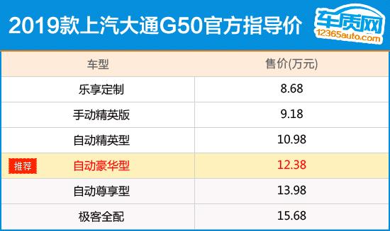 上汽大通7座商务车g50？上汽大通g50六座自动豪华版配置